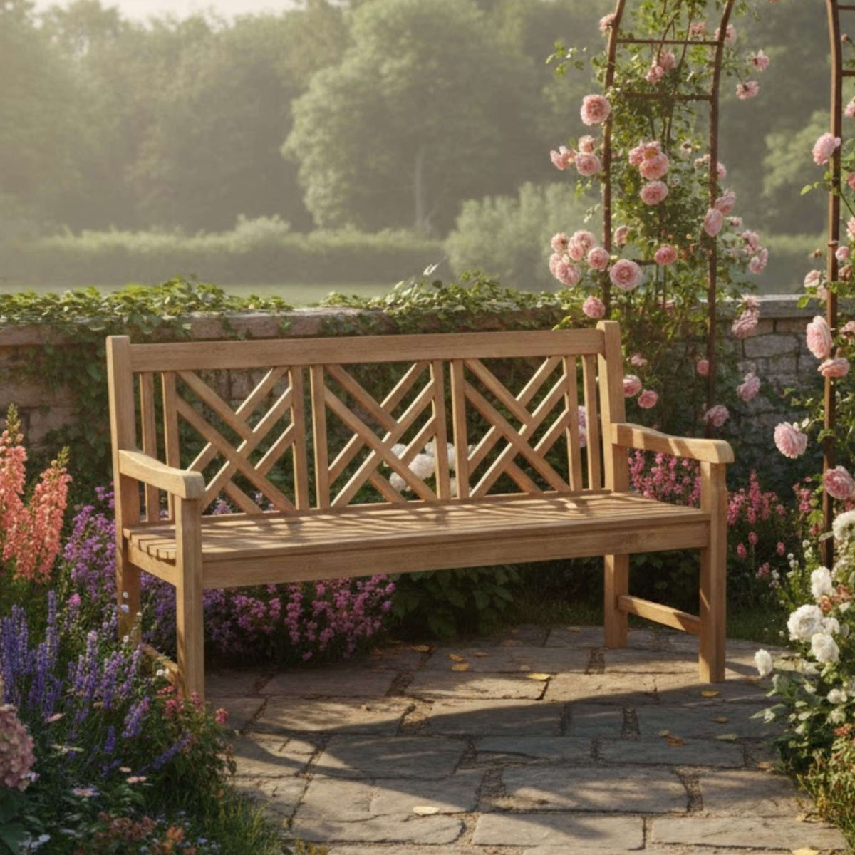 Anderson Teak Vilano 3-Seater Bench