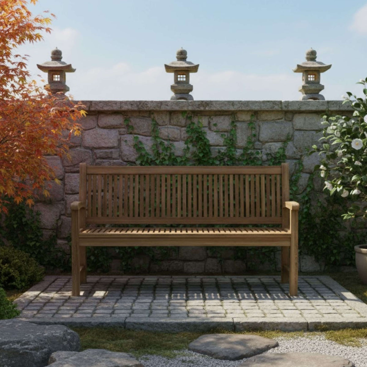 Anderson Teak Sahara 3-Seater Bench