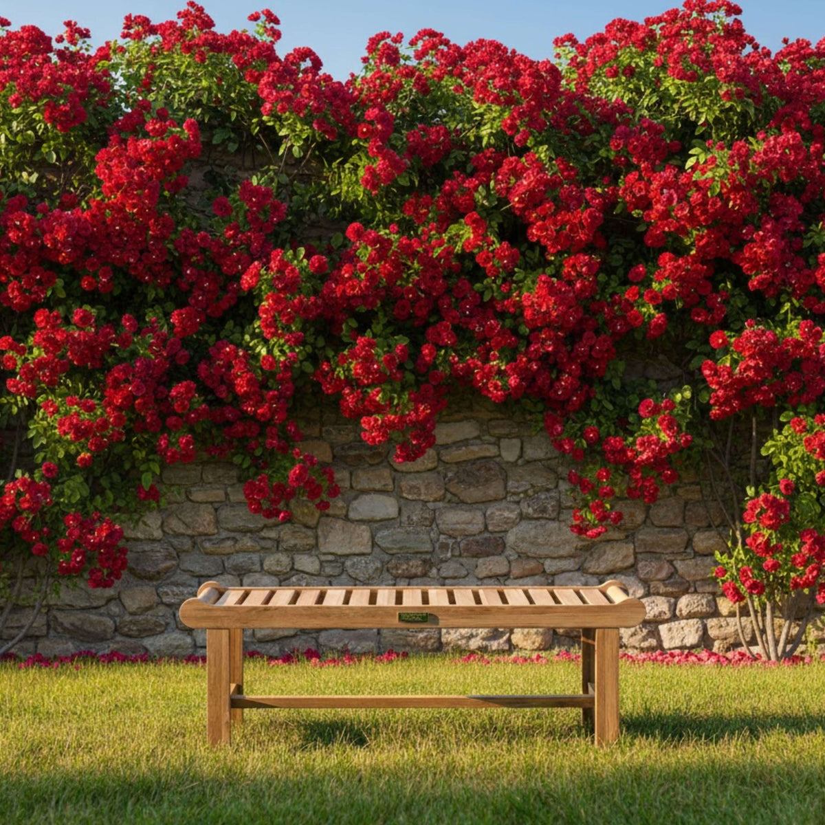 Anderson Teak Cambridge 2-Seater Backless Bench
