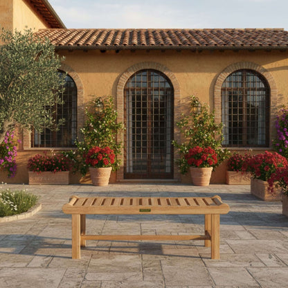 Anderson Teak Cambridge 2-Seater Backless Bench