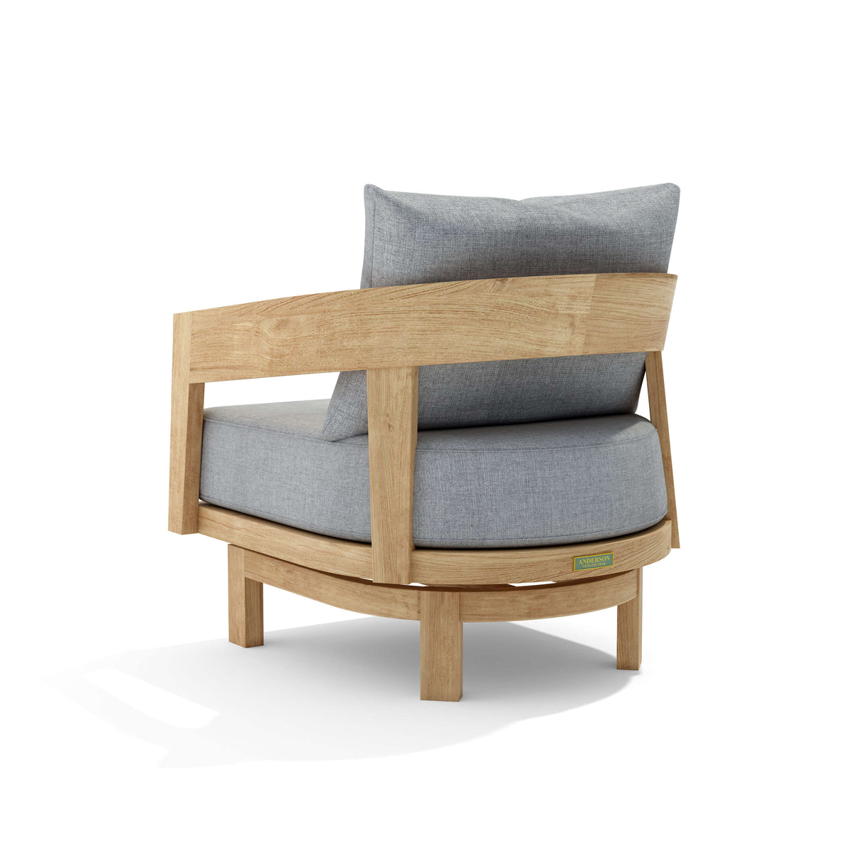 Anderson Teak Toscana 5-Piece Deep Seating Swivel Set