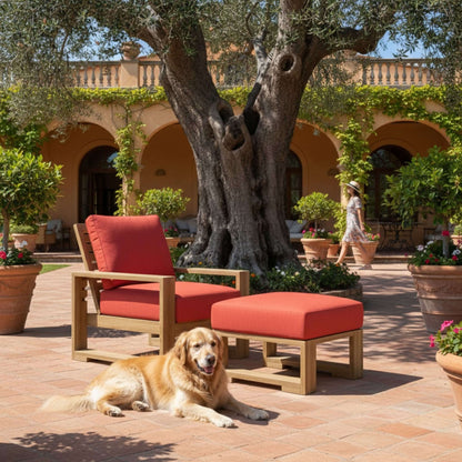 Anderson Teak Capistrano 2-Piece Deep Seating Collection