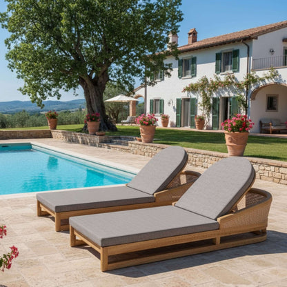 Anderson Teak Catania 2-Piece Sun Lounger Set