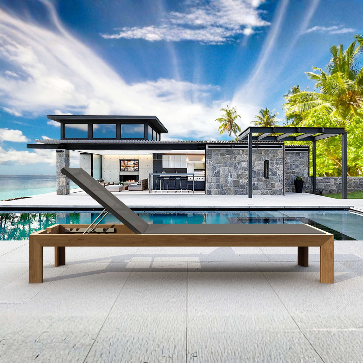 Anderson Teak Smyrna Sun Lounger