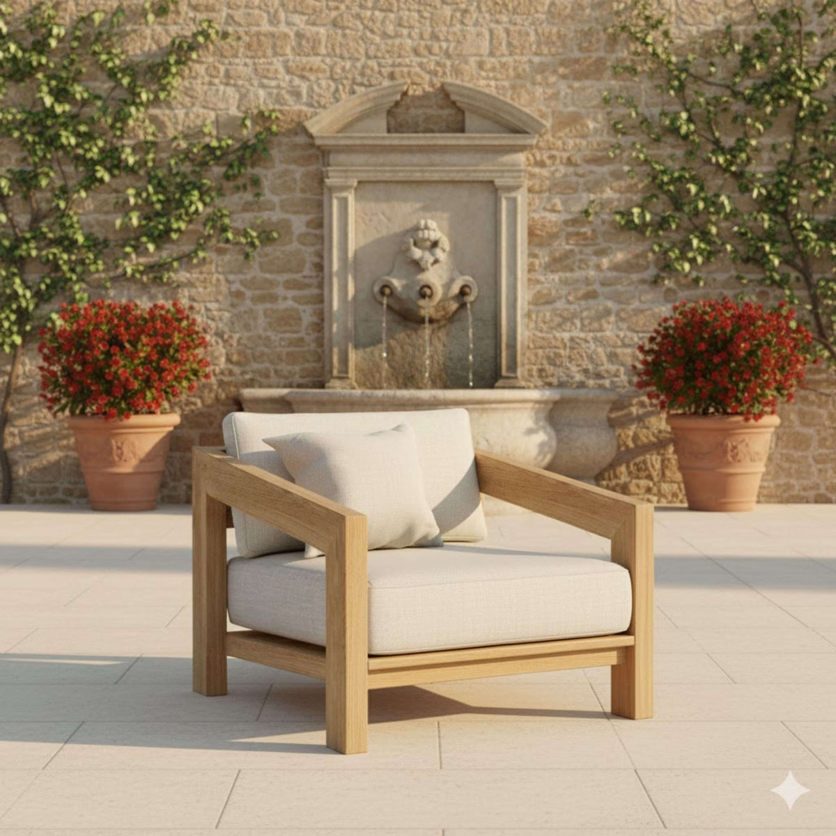 Anderson Teak Smyrna Lounge Armchair