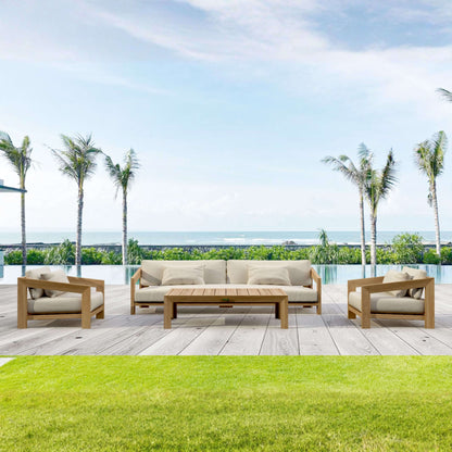 Anderson Teak Smyrna 4-Piece Deep Seating Set