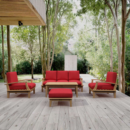 Anderson Teak Brianna 5-Piece Deep Seating Sofa Set