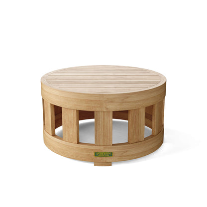 Anderson Teak Circular Modular Deep Seating Set