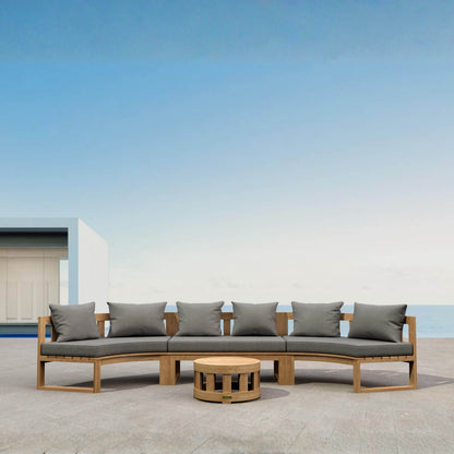 Anderson Teak Circular Modular Deep Seating Set