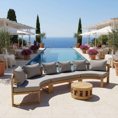 Anderson Teak Circular Modular Deep Seating Set