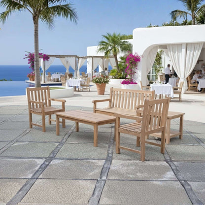 Anderson Teak Classic 2-Seater 5-Piece Conversation Set