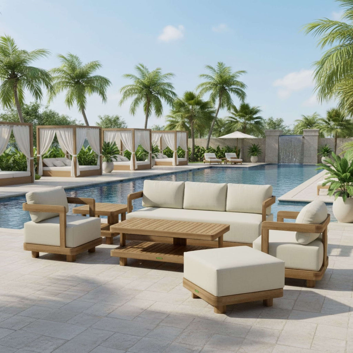 Anderson Teak Granada 6-Piece Deep Seating