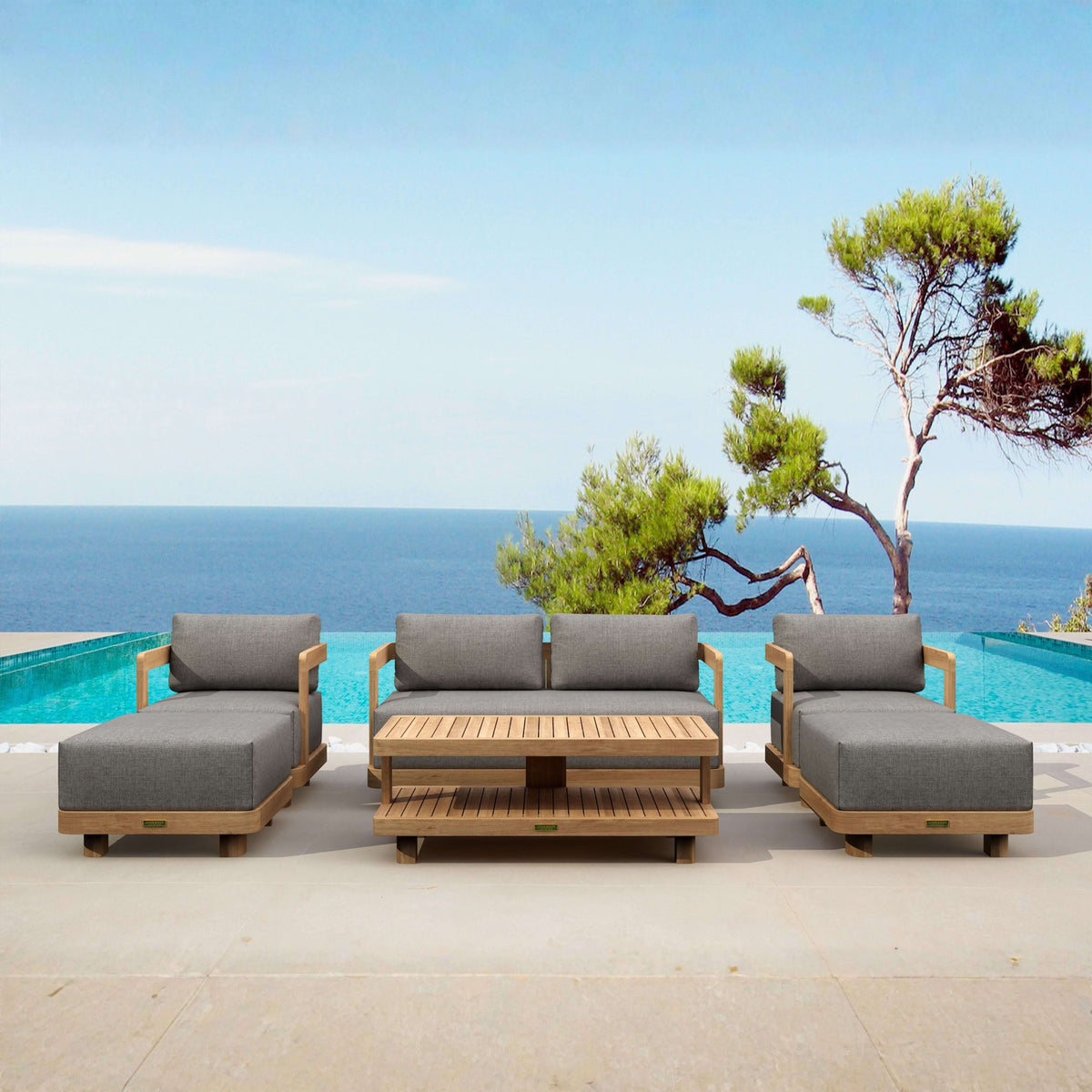 Anderson Teak Granada 6-Piece Deep Seating