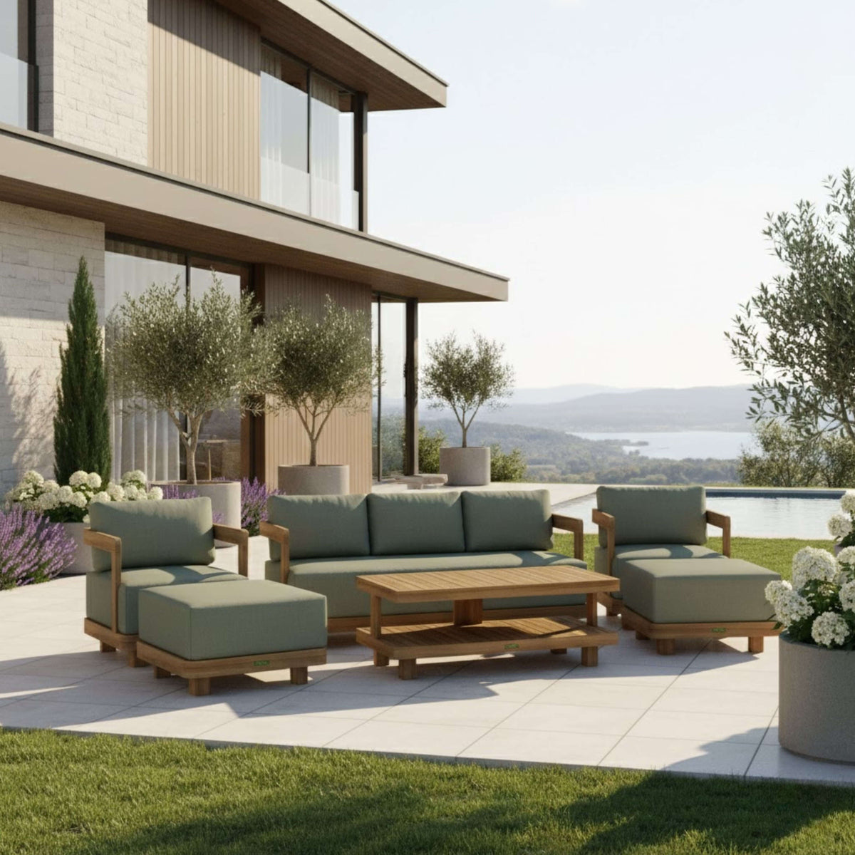 Anderson Teak Granada 6-Piece Deep Seating