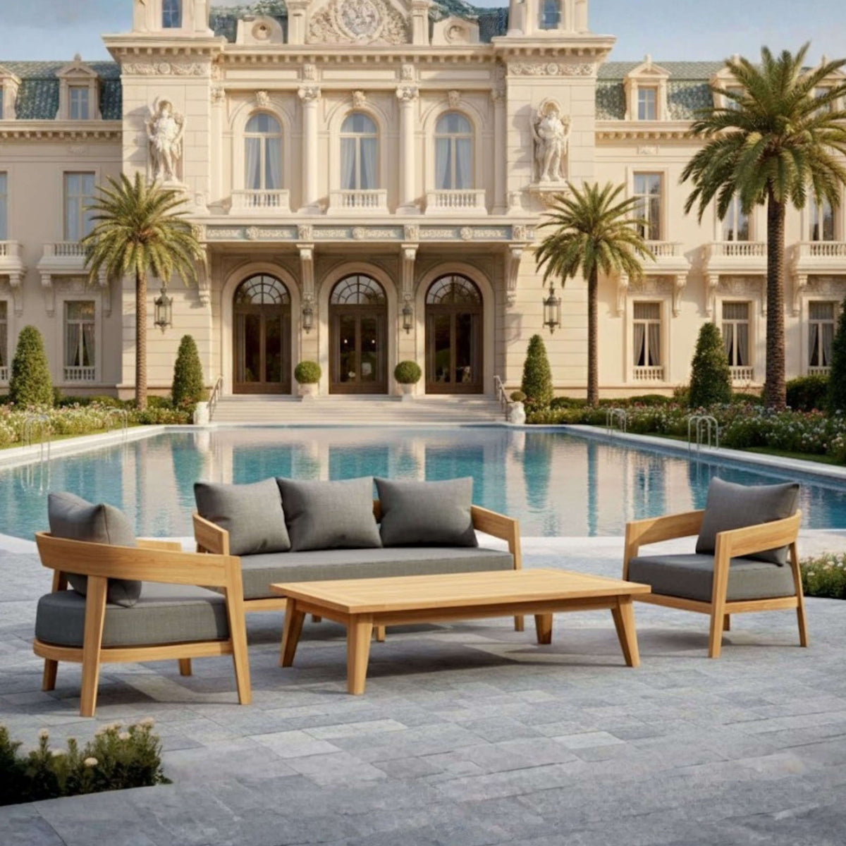 Anderson Teak Toscana 4-Piece Deep Seating Set