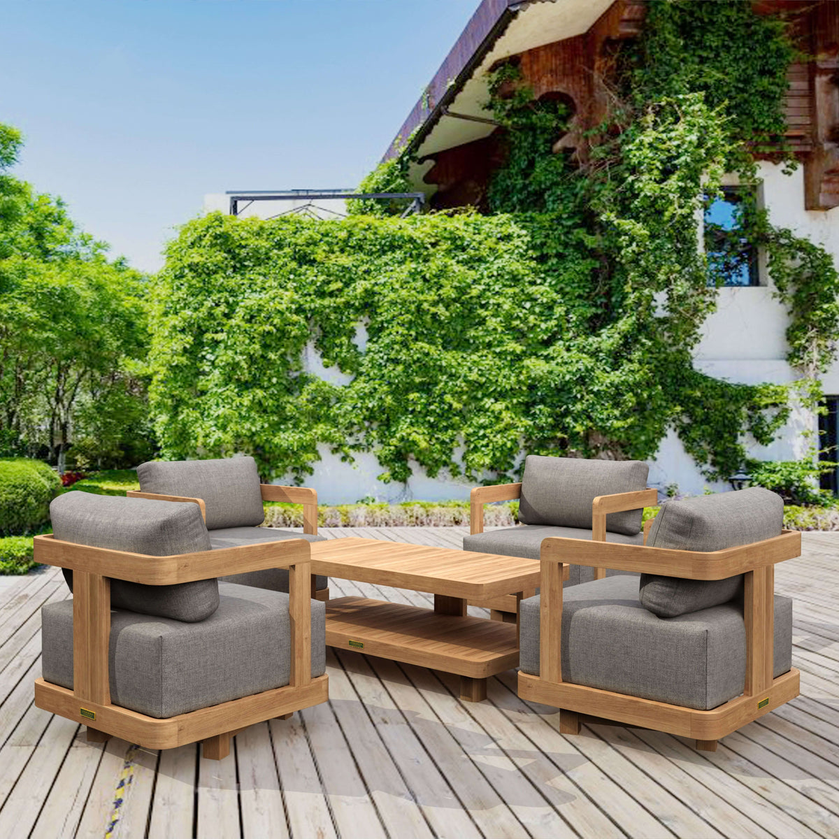 Anderson Teak Granada 5-Piece Deep Seating
