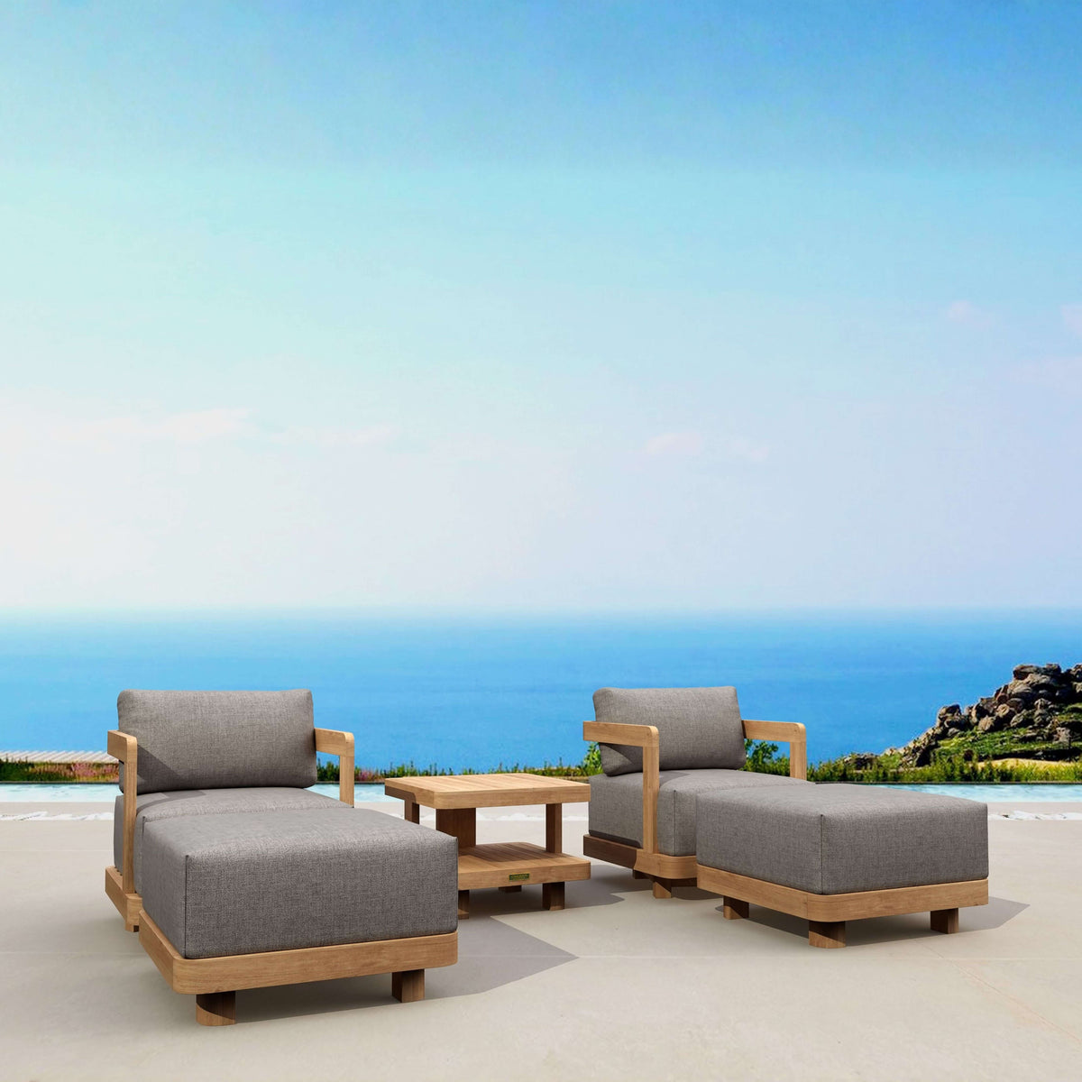 Anderson Teak Granada 5-Piece Deep Seating