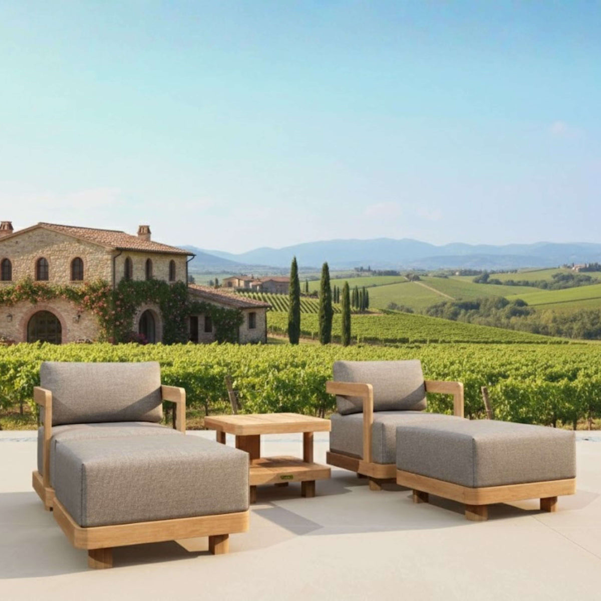 Anderson Teak Granada 5-Piece Deep Seating