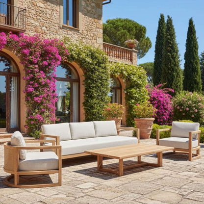 Anderson Teak Junus 4-Piece Deep Seating Set