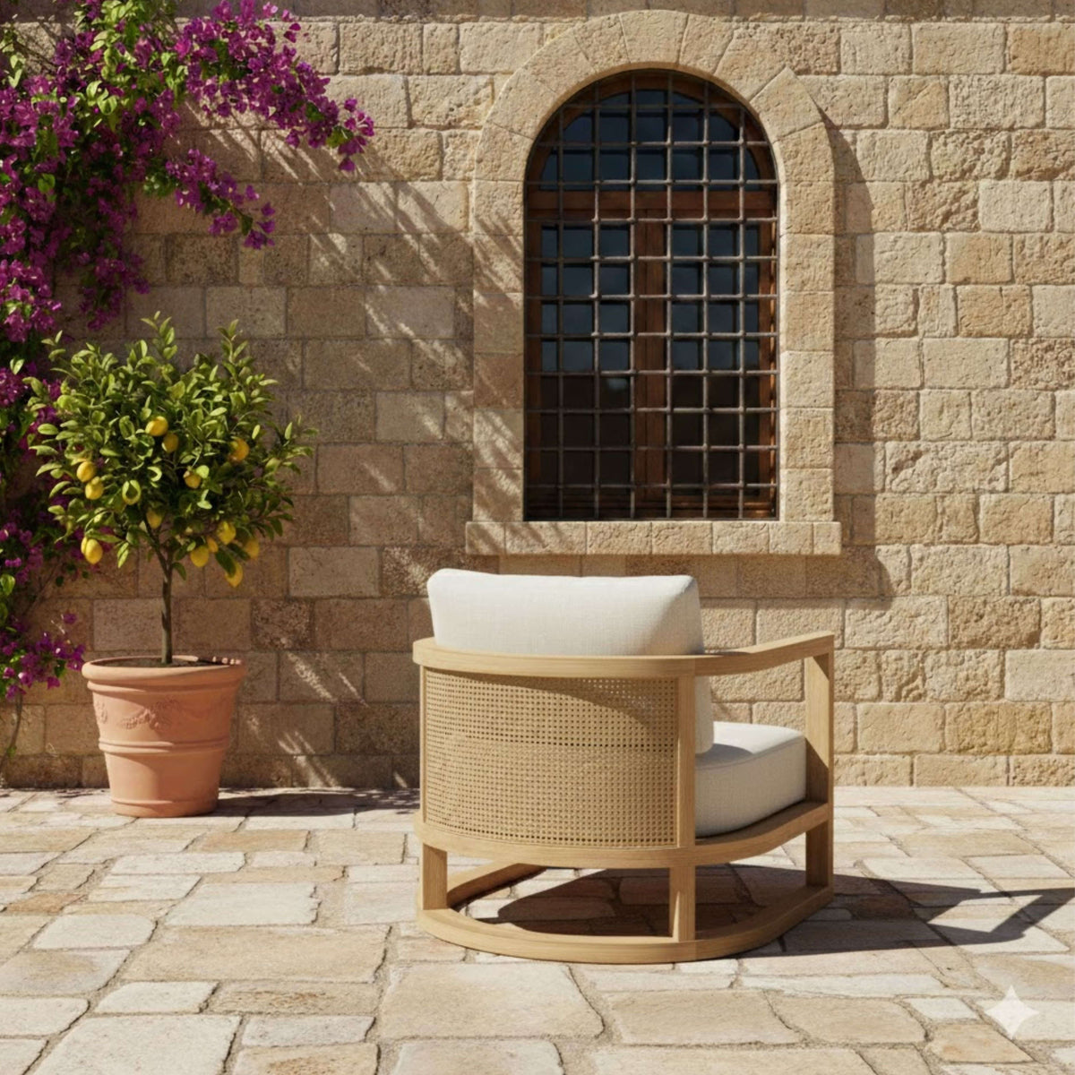Anderson Teak Junus 4-Piece Deep Seating Set