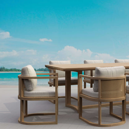Anderson Teak Junus 7-Piece Dining Table Set
