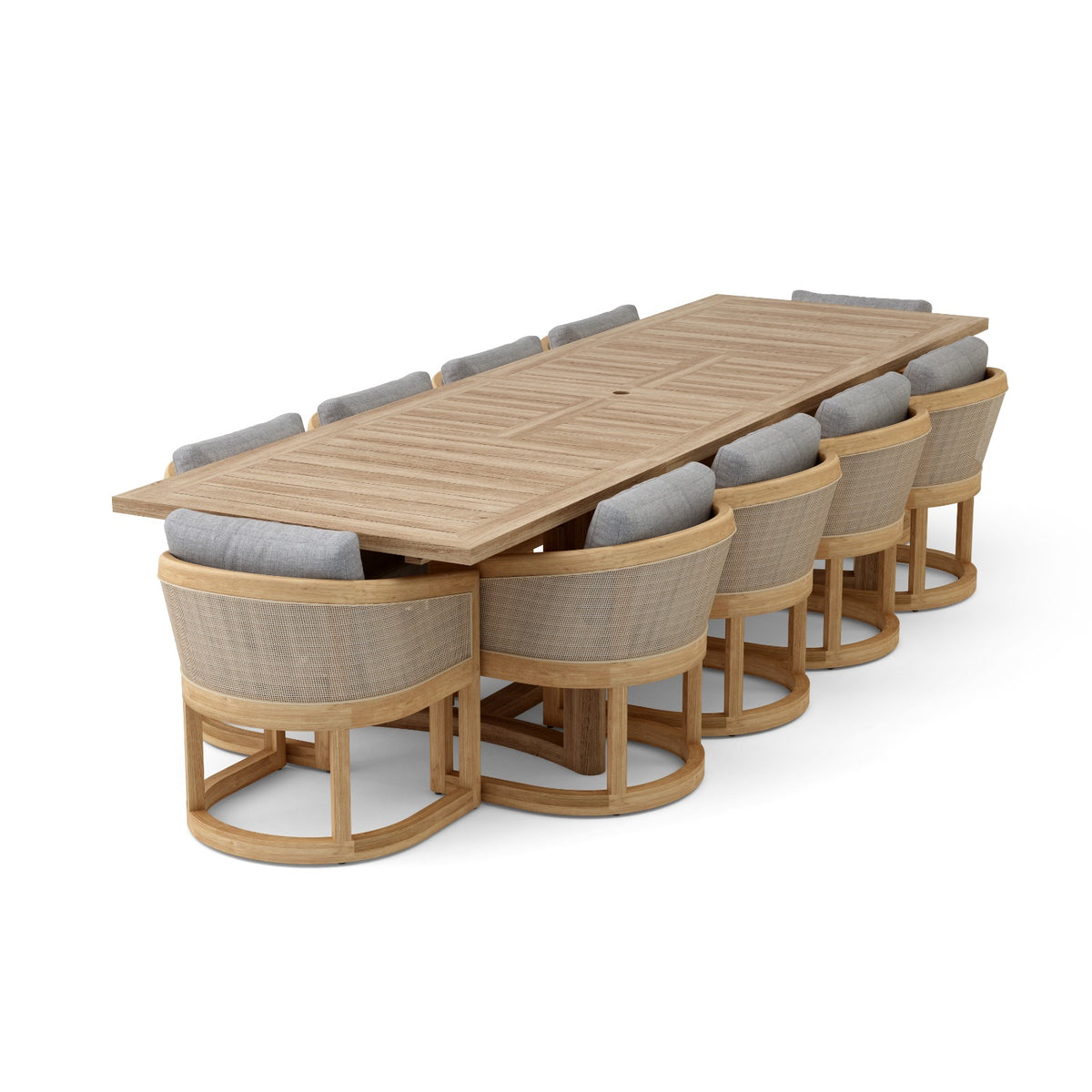 Anderson Teak Catania 11-Piece Dining Set