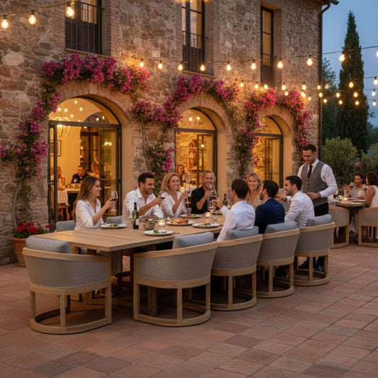 Anderson Teak Catania 11-Piece Dining Set