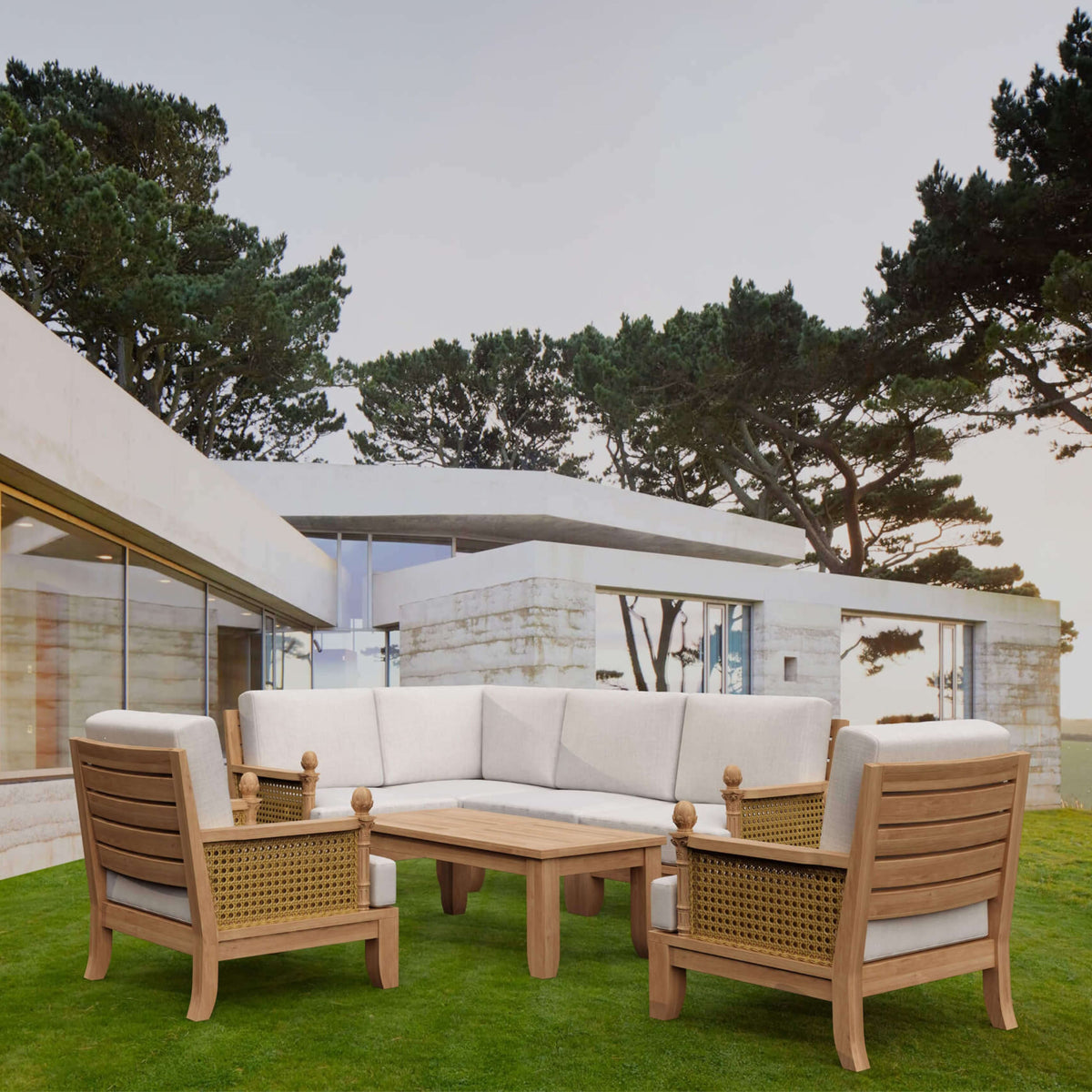 Anderson Teak Luxe 7-Piece Modular Set