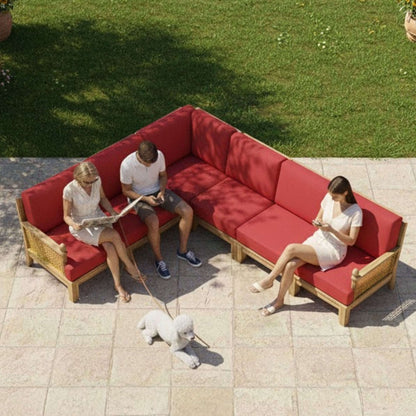 Anderson Teak Luxe 6-Piece Modular Set
