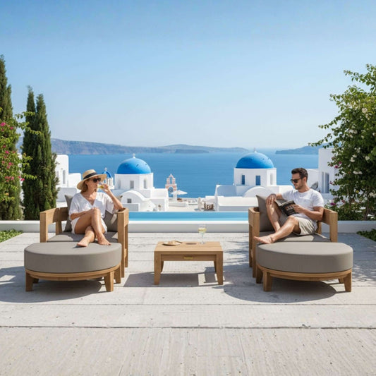 Anderson Teak Coronado 5-Piece Deep Seating Set