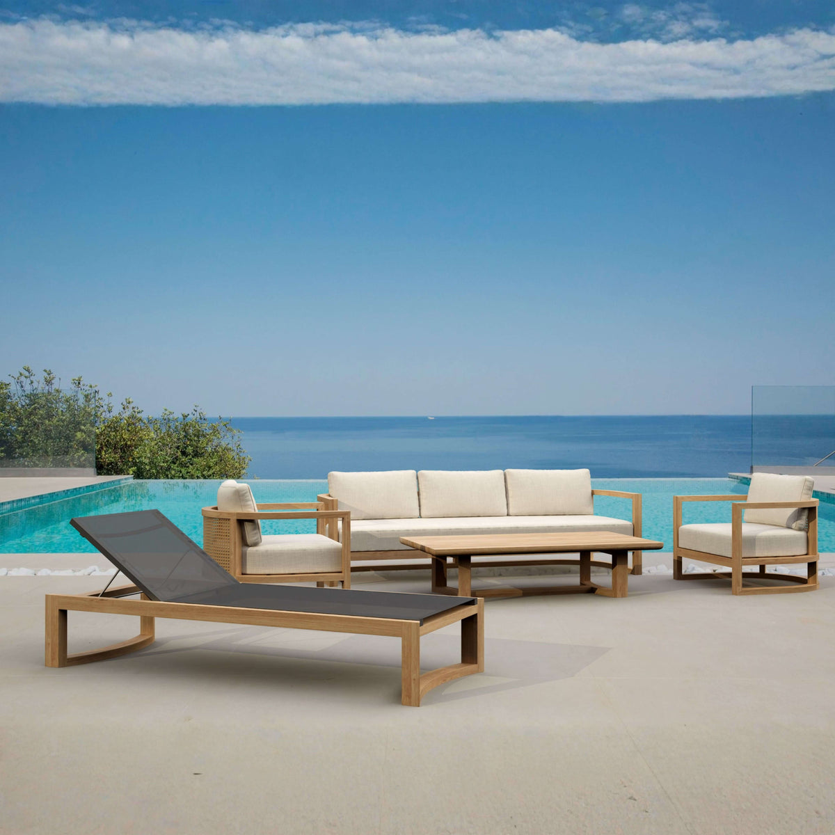 Anderson Teak Junus 5-Piece Deep Seating Set