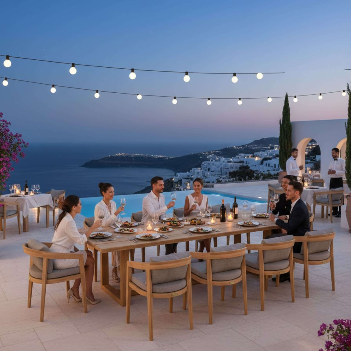 Anderson Teak Toscana 11-Piece Dining Set
