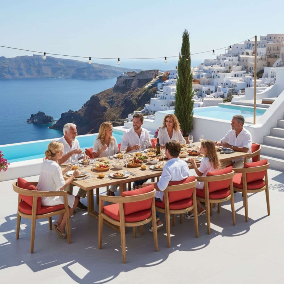 Anderson Teak Toscana 11-Piece Dining Set