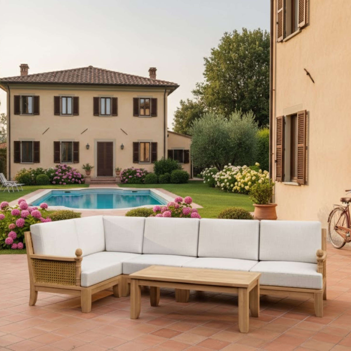Anderson Teak Luxe 6-Piece Modular Set