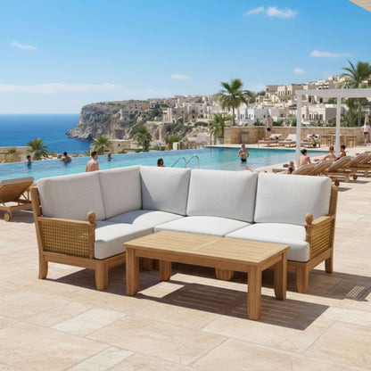 Anderson Teak Luxe 5-Piece Modular Set