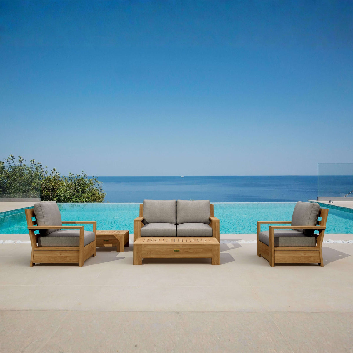 Anderson Teak Madera 5-Piece Deep Seating Set