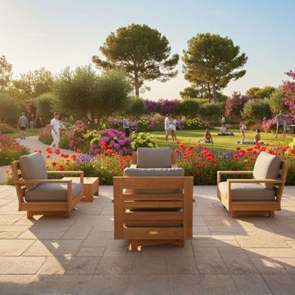 Anderson Teak Madera 6-Piece Deep Seating Set