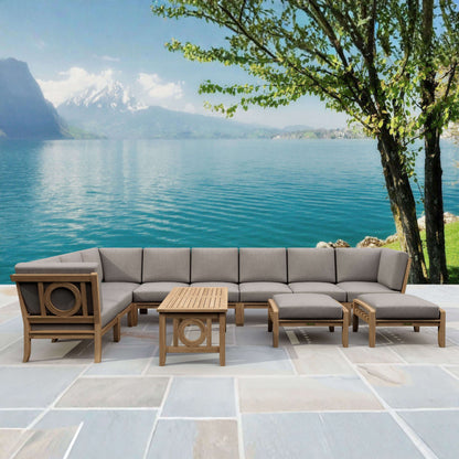 Anderson Teak Natsepa11-Piece Modular Set