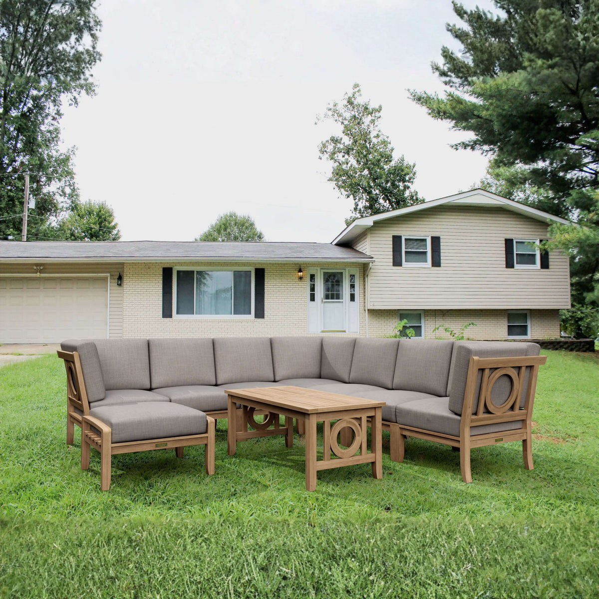 Anderson Teak Natsepa 9-Piece Modular Set A