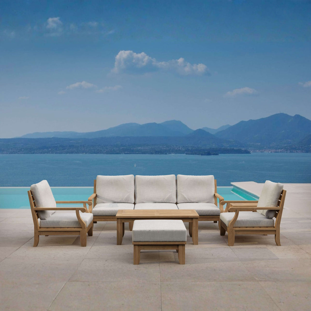 Anderson Teak Riviera 8-Piece Modular Set