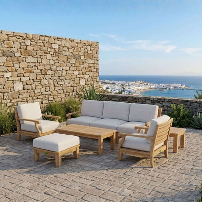 Anderson Teak Riviera 8-Piece Modular Set