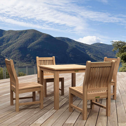 Anderson Teak Bahama Sahara 5-Piece Bistro Set