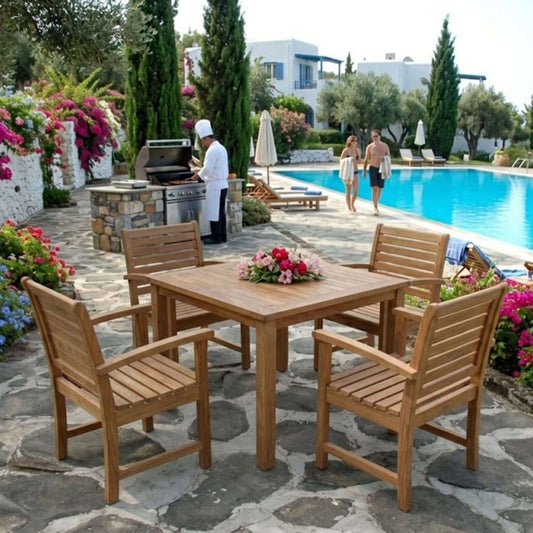Anderson Teak Montage Victoria 5-Piece Dining Set