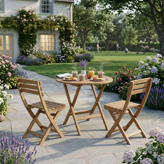 Anderson Teak Chester Alabama 3-Piece Bistro Set
