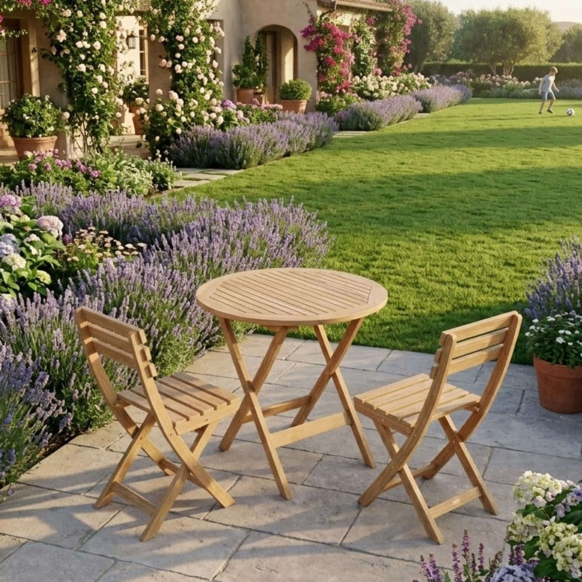 Anderson Teak Chester Alabama 3-Piece Bistro Set
