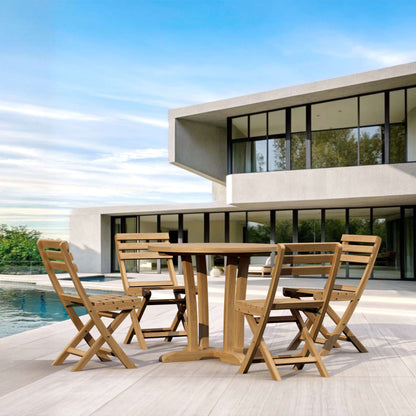 Anderson Teak Descanso Alabama 5-Piece Bistro Set