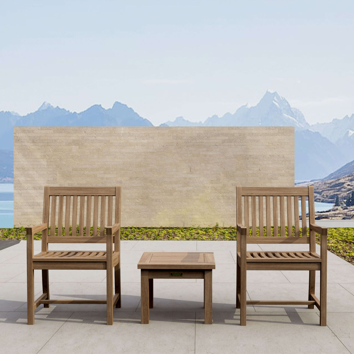 Anderson Teak Bahama Rialto 3-Piece Set