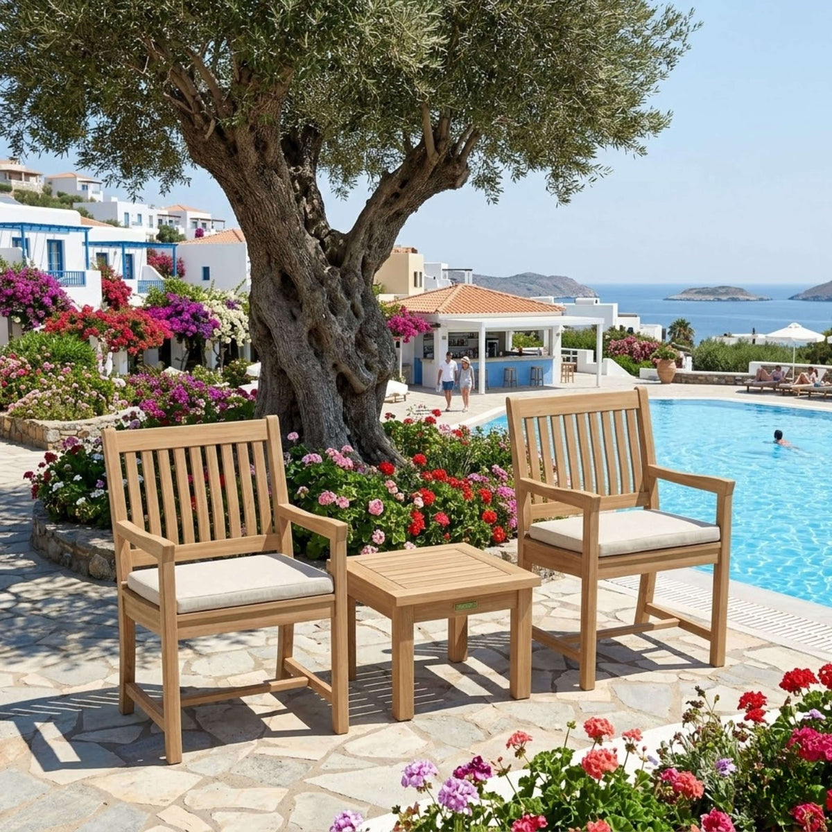Anderson Teak Bahama Rialto 3-Piece Set
