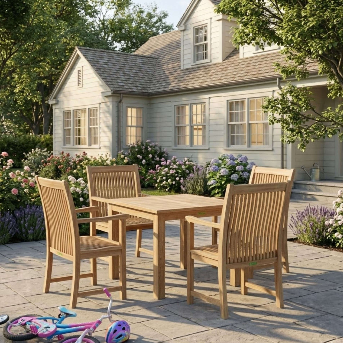 Anderson Teak Bahama Chicago 5-Piece Bistro Set