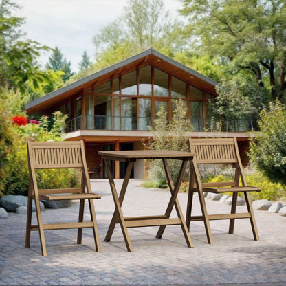 Anderson Teak Windsor 3-Piece Square Bistro Set